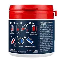 FF lubrikant u prahu 100g, prilagodljiva formula za mešanje u teglici