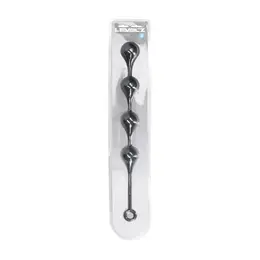 Levelz Silicone XL Waterdrop Beads 50mm Black, anatomski dizajn