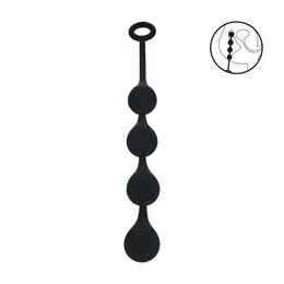 LEVELZ Waterdrop silikonske progresivne kuglice M 30mm crne