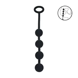 LEVELZ silikonske intimne kuglice S 20mm crne sa fleksibilnim dizajnom