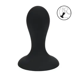 LEVELZ Liquid Silicone Motion Plug S Black sa pokretnim kuglicama