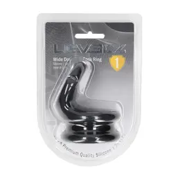 LEVELZ Wide Double O Silicone Support Ring L Crni - Dvostruki Sistem