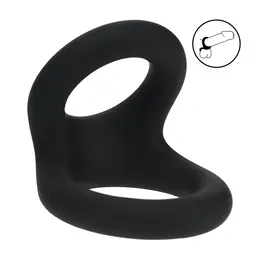 LEVELZ Double O Silicone Dual Ring S Black - Ergonomic Silicone System