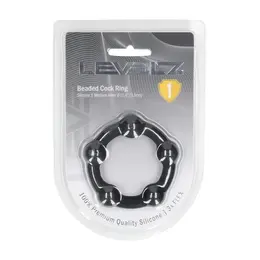 LEVELZ silikonski erekcioni prsten M 35mm crni za vrhunsku udobnost