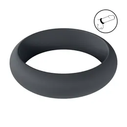 LEVELZ Wide O silikonski prsten za podršku XL 50mm crni Comfort Fit