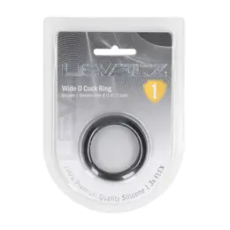 LEVELZ Wide O silikonski prsten M 35mm u crnoj boji, premium dodatak za vrhunske performanse