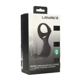 LEVELZ Silikonski masažer za prostatu sa vibrirajućim prstenom