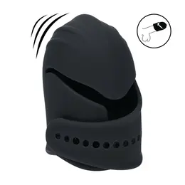 LEVELZ Black, podesivi silikonski vibrirajući stimulator glavića
