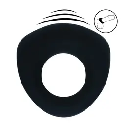 LEVELZ Sealed Liquid Silicone Vibrating Ring Black Level 3 Power