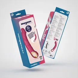 Magnus Bend Flexible Intimate Device Pink 22.5cm USB Rechargeable