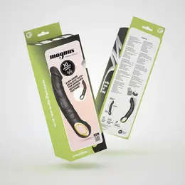 Crushious Magnus Bend Flexible USB Rechargeable Black Stimulation Device 22.5cm