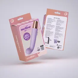 Crushious Mellow Gee Mini Lavender, kompaktni sistem za G-tačku sa 10 režima rada