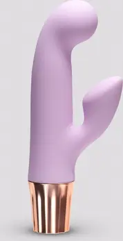 Crushious Mellow Cony Mini Rabbit Lavender, kompaktni silikonski masažer