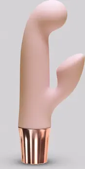 Crushious Mellow Cony roze mini rabbit vibrator, kompaktni silikonski sistem