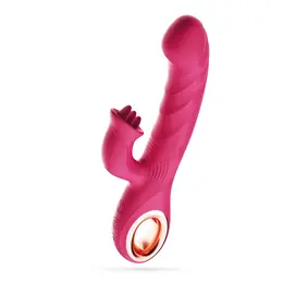 Mirenca Wiggle Rabbit intimni masažer roze silikon 10 modova 22.5cm