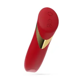 Crushious Blinders Rechargeable Mini Vibrating Device Red 10 Modes