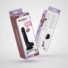 Crushious Inviktus model od tečnog silikona 19 cm crni, fleksibilni sistem
