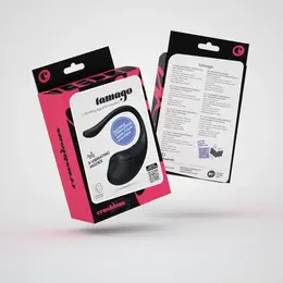 Crushious Tamago Black bežično punjivo vibrirajuće jaje sa 9 modova rada