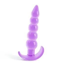 Crushious Draco intimni silikonski čep lila 12cm fleksibilan dizajn