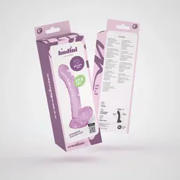 Crushious Hudini Flexible Intimate Device 17.5 cm Purple TPE Suction Base