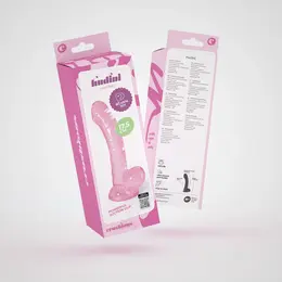 Crushious Hudini fleksibilni žele intimni model 17.5 cm roze TPE