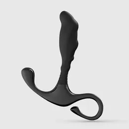 Crushious Djinn crni silikonski stimulator prostate od 10.5 cm sa ergonomskim dizajnom