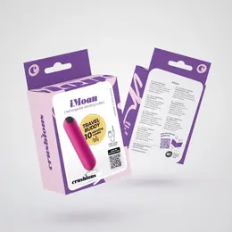 Crushious iMoan Pink, punjivi kompaktni vibrirajući metak dužine 7.6 cm