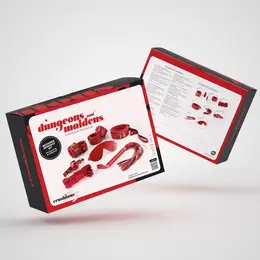 Dungeons and Maidens crveni osmodelni podesivi set za bondage