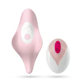 Crushious Mobula Pink, bežični vibrator za gaćice, 9 modova, daljinski upravljač