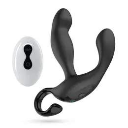 Crushious Loki Black punjivi masažer prostate sa daljinskim upravljačem