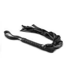 Crushious Floggy crni flogger od PU kože 58cm