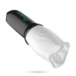 Crushious Fellatrix rotirajući intimni uređaj beli 21cm USB vodootporan