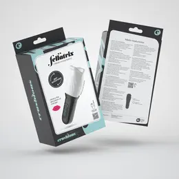 Crushious Fellatrix rotirajući intimni uređaj beli 21cm USB vodootporan