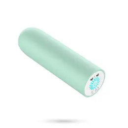 Crushious Quackers USB punjivi mini vibrator u mint zelenoj boji