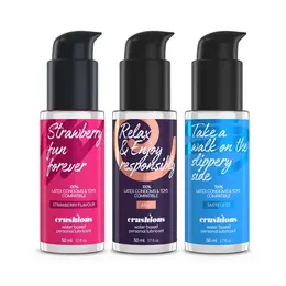 Crushious Essentials set lubrikanata od 3 komada 3x50ml za maksimalnu raznolikost i praktičnost