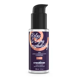 Crushious lubrikant na bazi vode 50ml, nežna formula, analna nega, sigurnosni zatvarač