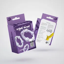 NMC Triple Bead set intimnih prstenova providni, fleksibilni u 3 veličine