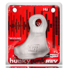 Hunkyjunk Revsling Reverb Vibe Sling Clear Ice/Blue vibrirajući prsten za podršku