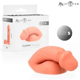 MR INTENSE Floppy S silikonski anatomski peker u boji kože, kompaktna veličina