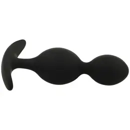 OHMAMA Silicone Bead Chain 9cm - Black, Flexible Ergonomic Design