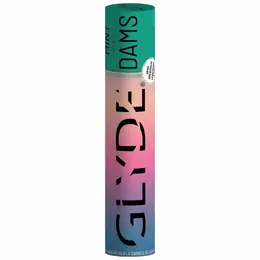 GLYDE Sheer Glyde Mint zaštitne folije od lateksa 4 komada za sigurnu zaštitu dimenzija 25x15cm