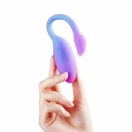 Magic Motion Magic Flamingo Max App-Controlled Vibrating Egg Blue 3.3×7.1×10.9cm
