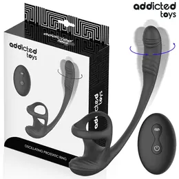 Addicted Toys vibrirajući sistem za intimno zdravlje sa 360° rotacijom i daljinskim upravljačem 19.5cm