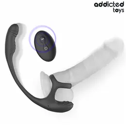 Addicted Toys vibrirajući sistem za intimno zdravlje sa 360° rotacijom i daljinskim upravljačem 19.5cm