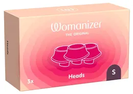 Womanizer Next zamenske glavice S tamnoljubičaste silikon pakovanje od 3 komada