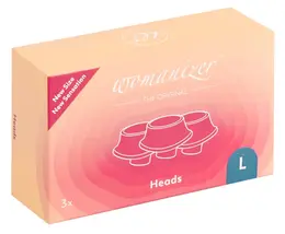Womanizer W Heads L Blueberry trodelni set zamenskih silikonskih kapica