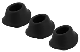 Womanizer Heads Black M set od 3 komada zamenske silikonske kapice 15mm