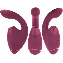 Womanizer Duo Next Dusky Pink dvostruki intimni stimulator, vazduh i vibracija, IPX7