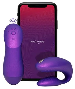 We-Vibe Chorus Pro fleksibilni vibrator za parove Cosmic Purple sa 3 motora i aplikacijom