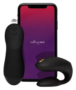 We-Vibe Chorus Pro Satin Black napredni vibrator za parove sa 3 motora